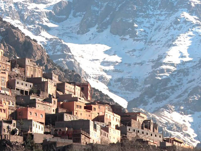 Imlil, at the edge of Mount Toubkal